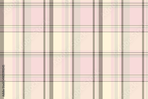 Elegant pastel pink and cream plaid pattern. Perfect for textile design, fashion, home decor, or website backgrounds.