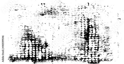 Gritty Black and White Woven Texture Overlay for Distressed Effects with Vintage Charm and Dynamic Grunge Patterns to Elevate Designs Precisely