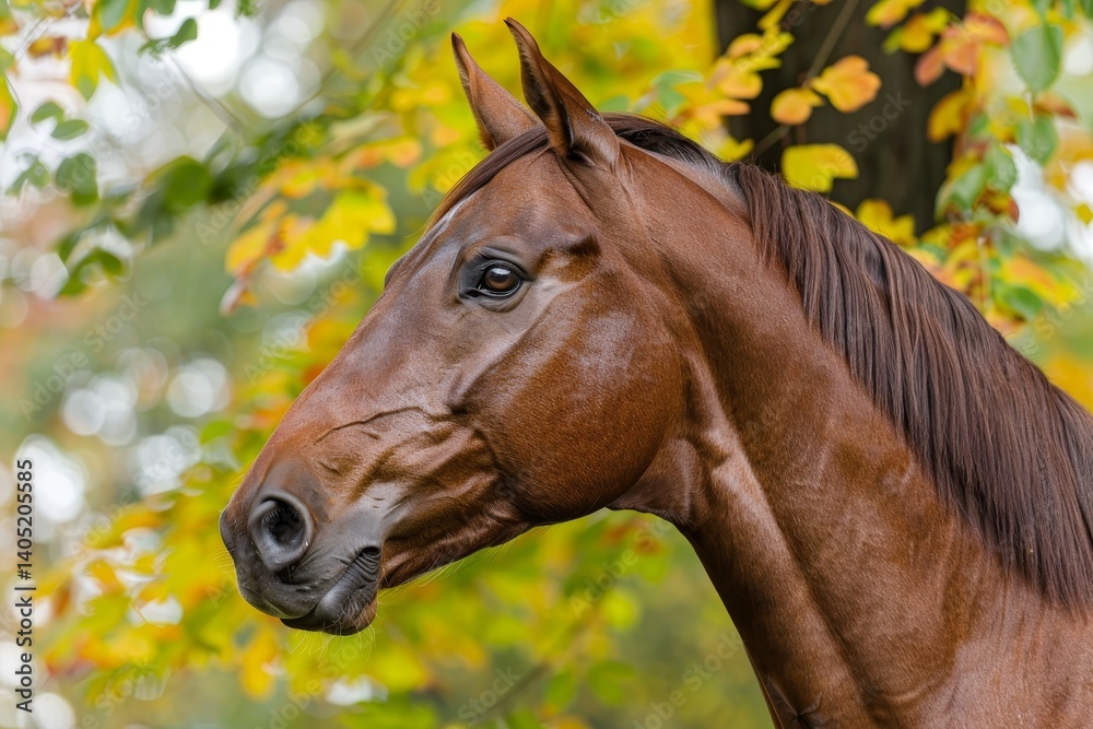 pony horse with beautiful mane on summer meadow, light bright photo pony horse with beautiful mane on summer meadow, light bright photo