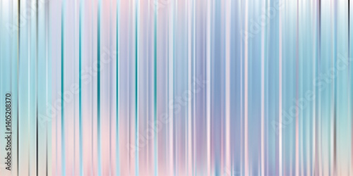 Glass pattern texture effect. Holograph ice reed metal. Abstract 3d ribbed line gradient. Fluted laser ripple striations. Silver light corrugated transparent wall. Seamless frosted plastic prism panel