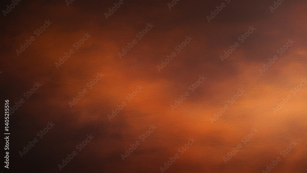 Naklejka premium Abstract orange background with smoke