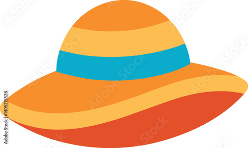 illustration of a pair of hats