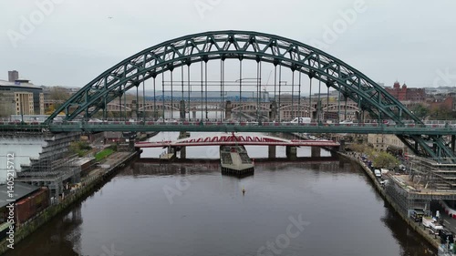 Exploring the iconic bridges of Newcastle upon Tyne and Gateshead's music center