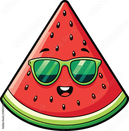 watermelon vector illustration