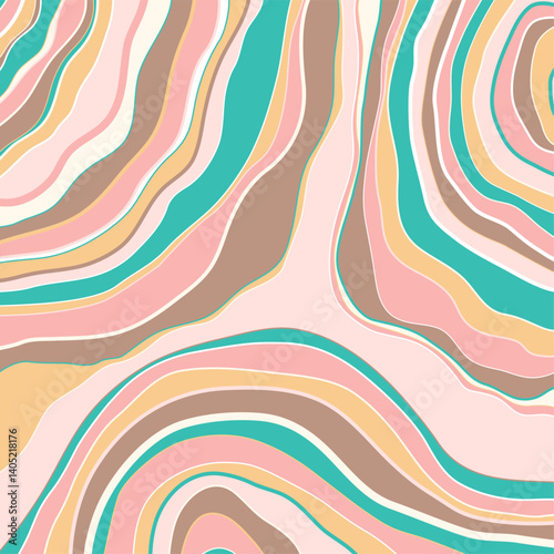 Hand drawn art background design. Template banner and cover.