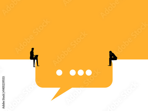 Negotiation, Issues, differences, communication gap between two business people.