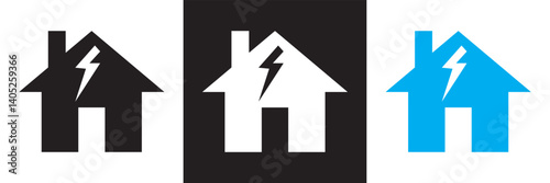 Public and private utilities icon. Vector for websites, mobile interfaces, presentations, banner, visual branding etc. Vector illustration. EPS 10