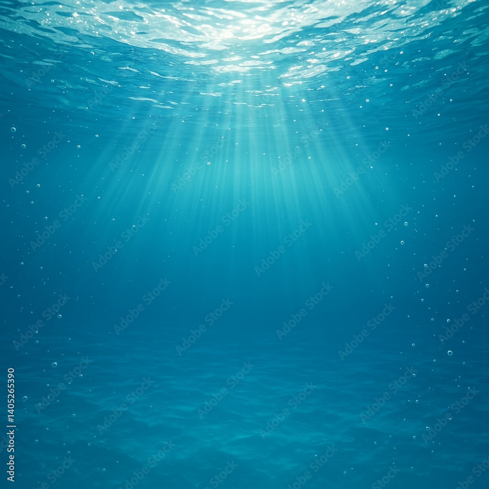 Obraz premium underwater world background