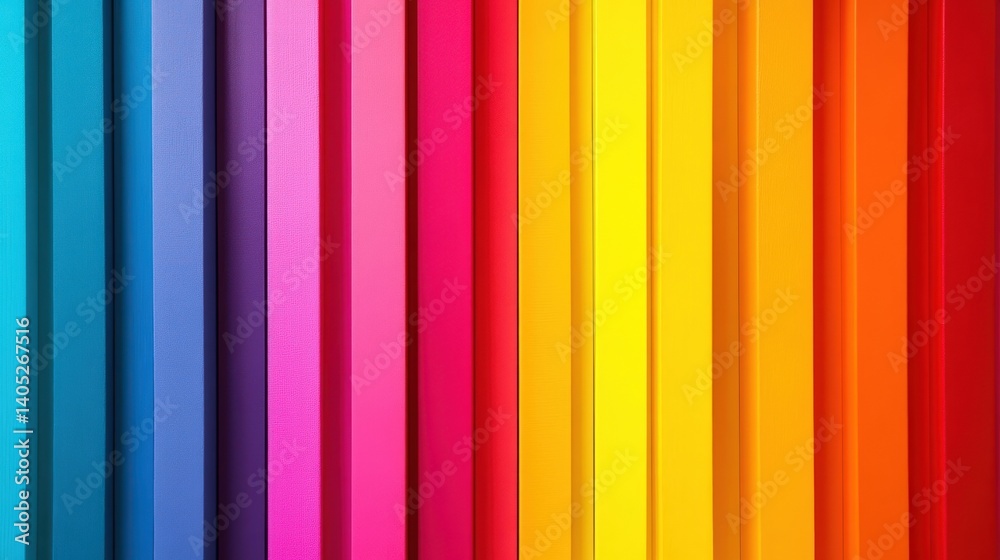 Obraz premium Vibrant Rainbow Spectrum: A Colorful Abstract Background