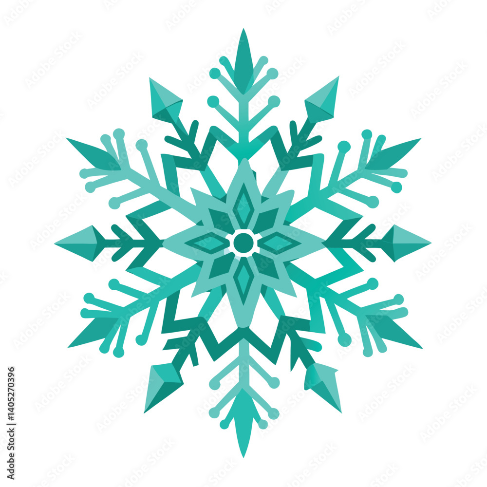 Christmas snowflakes isolated on white Christmas snowflakes isolated on white