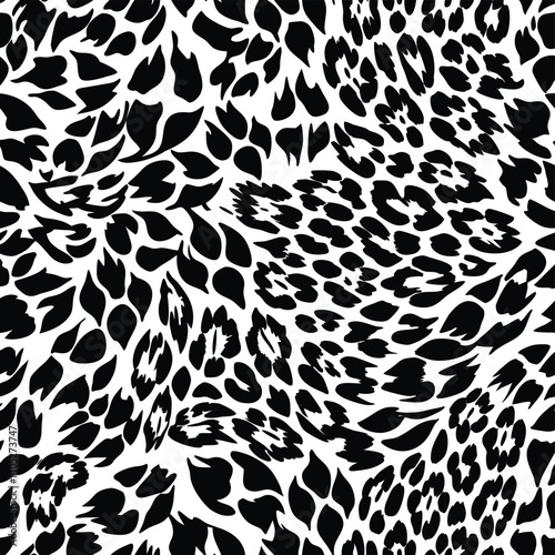 seamless leopard pattern