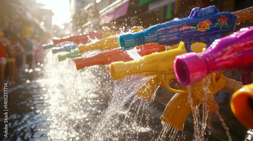 Rainbow Splash Gun