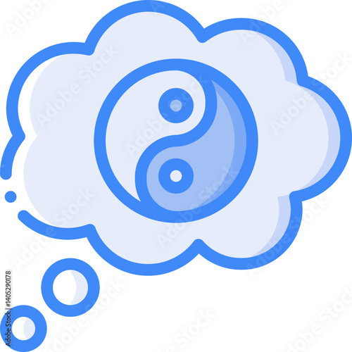 philosophy Illustration on a white background     