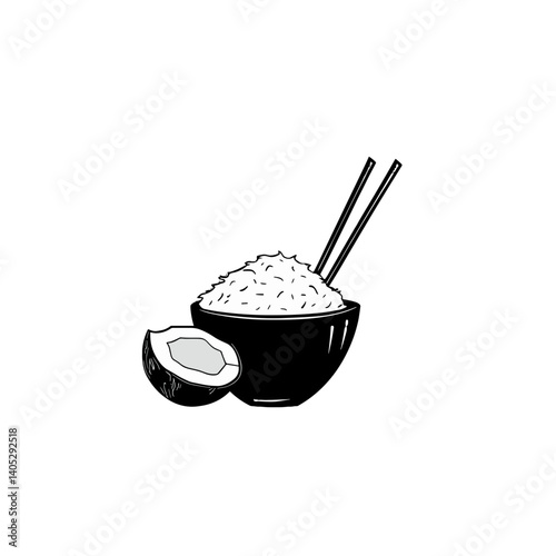 Simple line art house icon on white background
