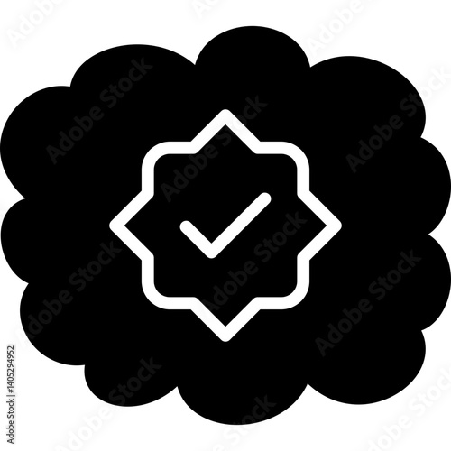 Verified Seal Icon with Cir Icon