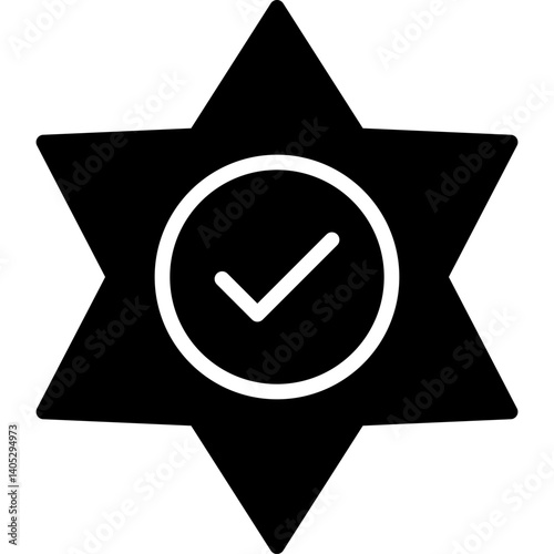 Verified Badge with Wavy Ed Icon