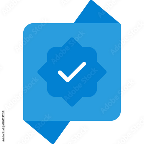 Verified Badge with Six-Poi Icon