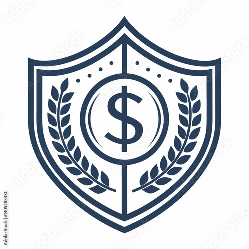 Design a bold, vector logo for a finance company.  The logo should utilize strong strokes and a memorable form.