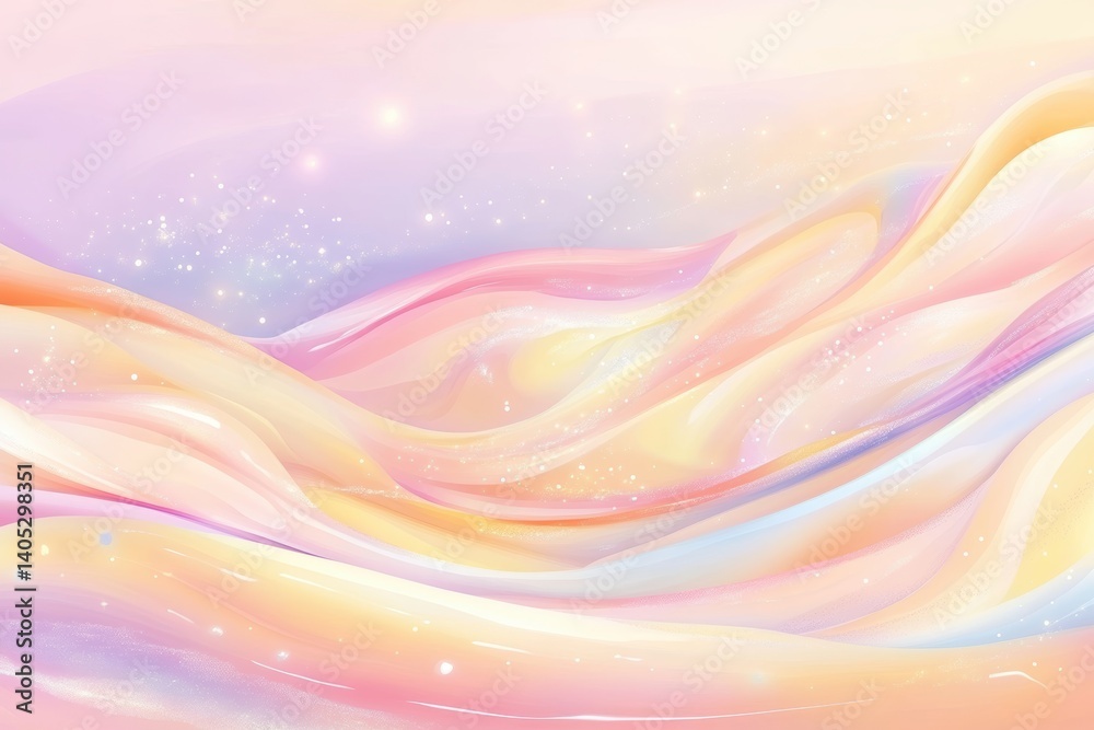 Abstract flowing pastel colors Abstract flowing pastel colors