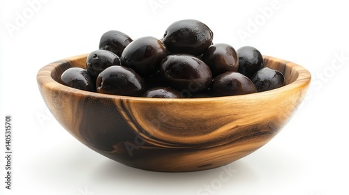 Wallpaper Mural Bowl of Kalamata olives on white background. Torontodigital.ca