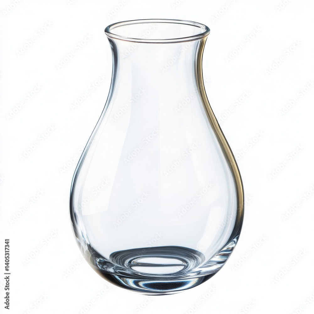 Glass vase gleams beautifully, simple elegance for your floral arrangements Glass vase gleams beautifully, simple elegance for your floral arrangements