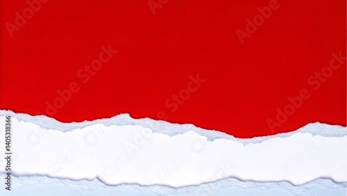 Wallpaper Mural red torn paper background Torontodigital.ca