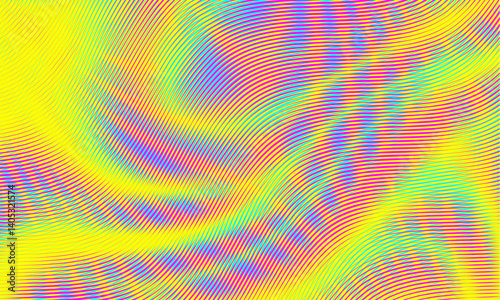 Abstract moire pattern background. An extreme moire effect creating an unpleasant, unnatural pattern on a degraded computer screen surface