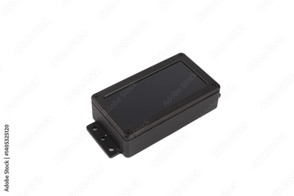 Modern electronic device on white background Modern electronic device on white background
