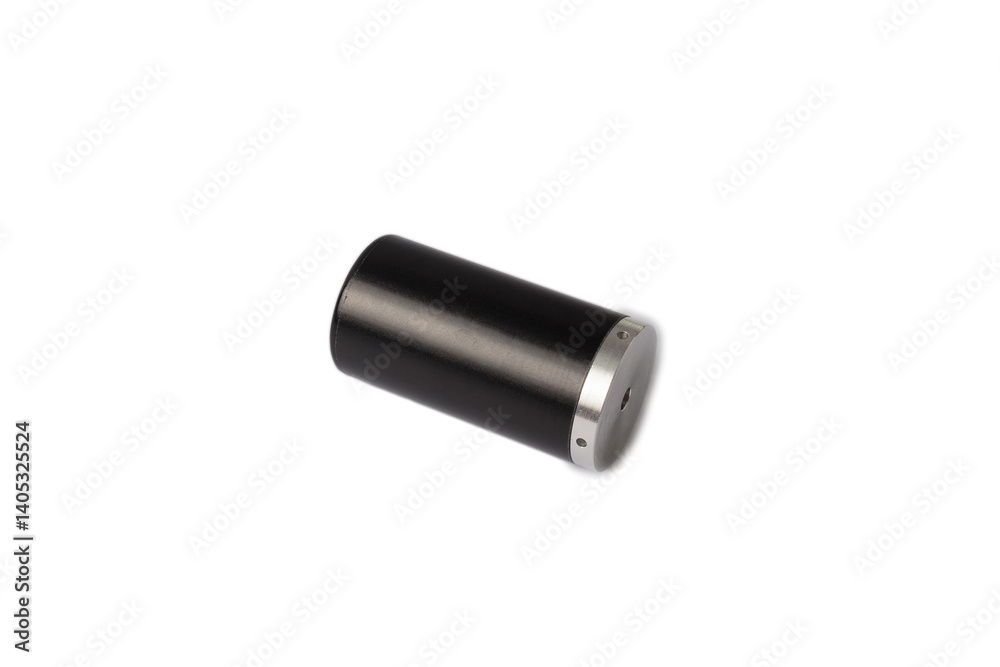 Modern electronic device on white background