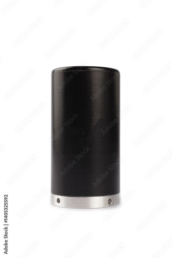 Modern electronic device on white background