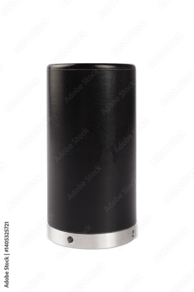 Modern electronic device on white background