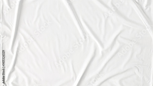 white fabric background