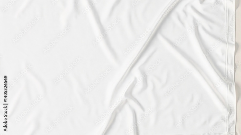 Obraz premium white fabric background