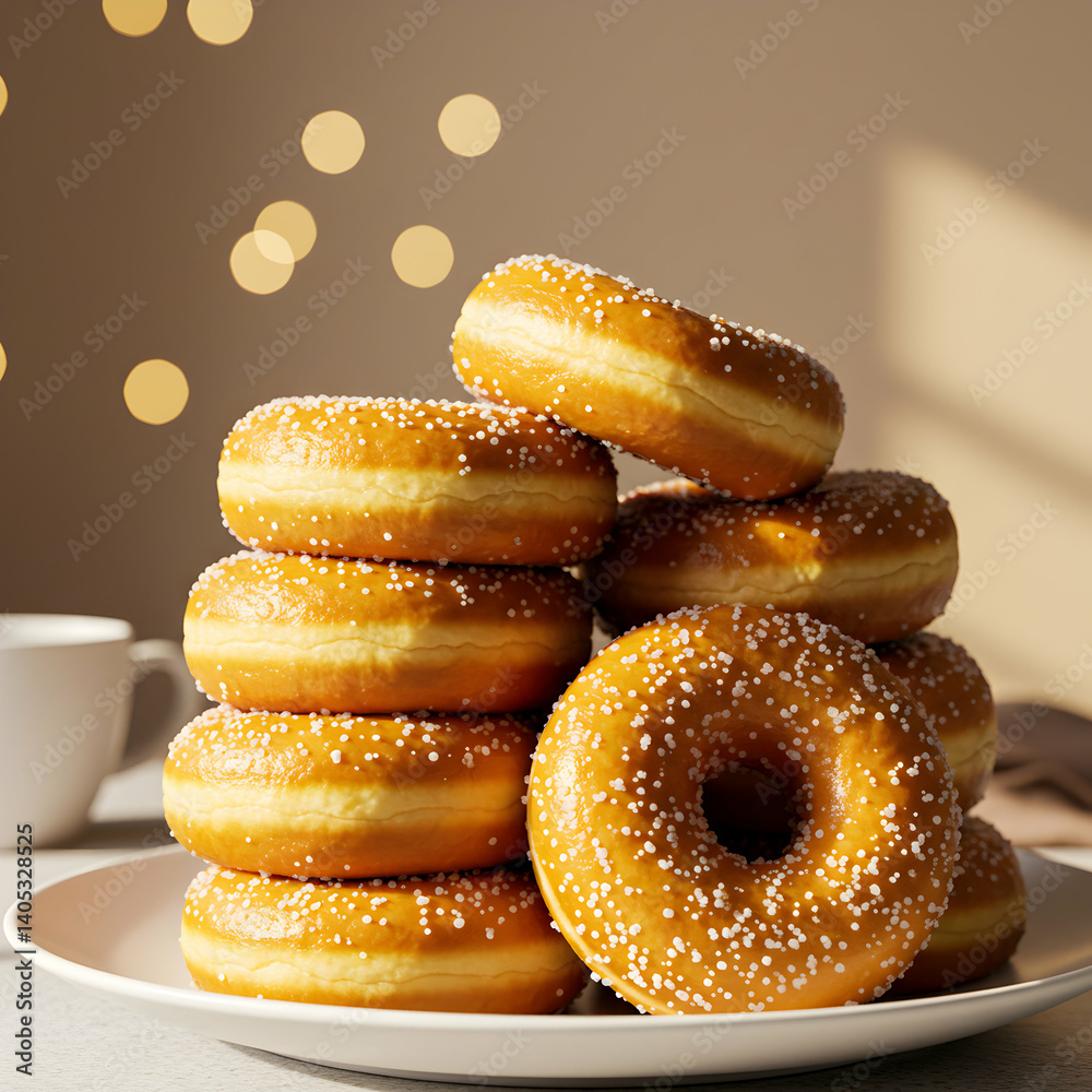 Delicious Donuts Bakery Food Photography