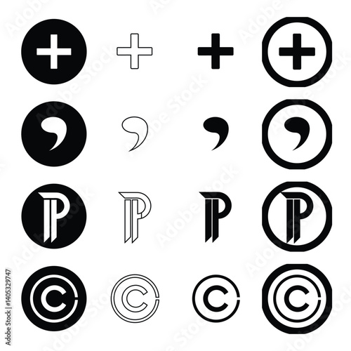 The essential parts and your symbol's icon.