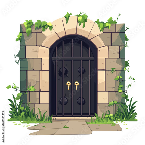Iron door