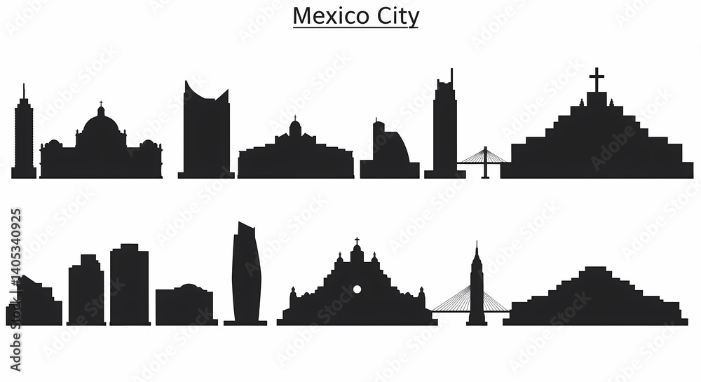 Obraz premium london skyline collage