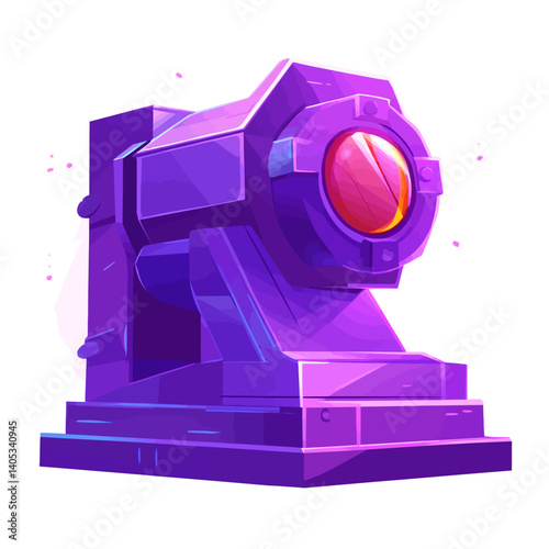 Dynamo machine isolated 