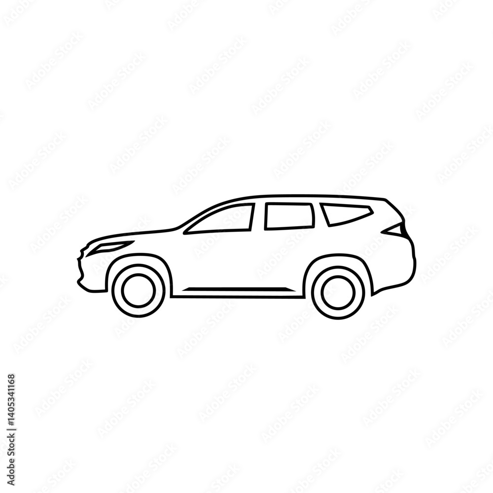 Naklejka premium car icon 