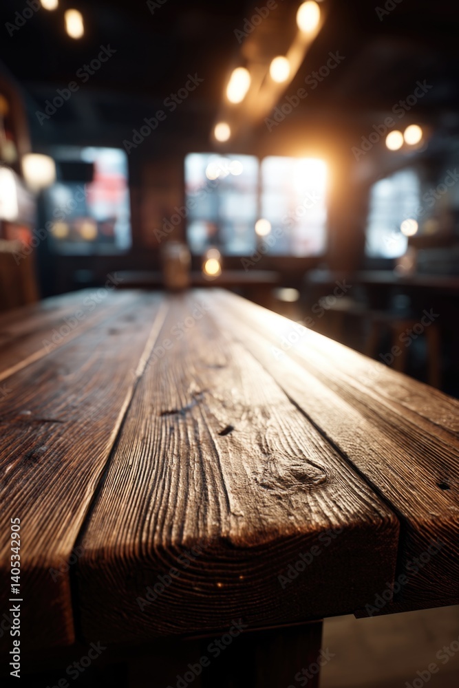 An intricate view of a rustic wooden table, framed by a gently faded background of a warm, softly illuminated pub setting. An intricate view of a rustic wooden table, framed by a gently faded background of a warm, softly illuminated pub setting.