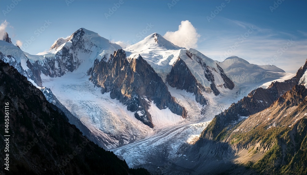 Fototapeta premium Mountains of Chamonix