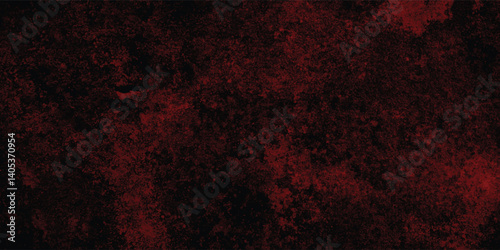 Urban Grunge Texture in Red and Black with a Gritty, Distressed Surface for Poster Design and Branding

