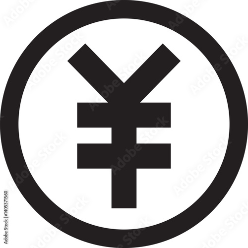 yen sign icon