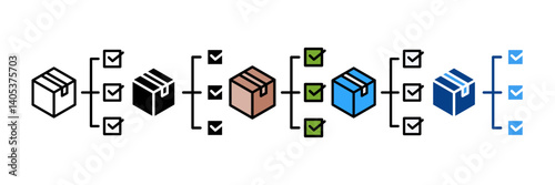 Product Listing  Icon Set Multiple Style Collection