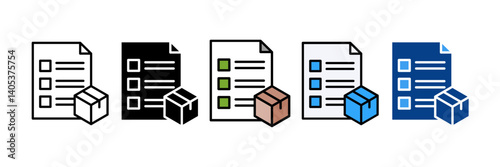 Product Listing  Icon Set Multiple Style Collection