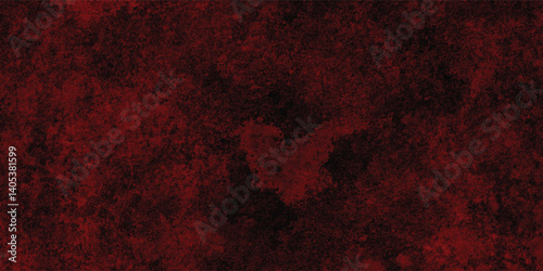 Grunge Wall Texture with a Blend of Burnt Red and Black for Urban, Gritty, or Punk Style Designs

