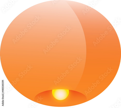 Vesak Lantern Illustration