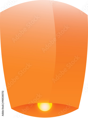 Vesak Lantern Illustration