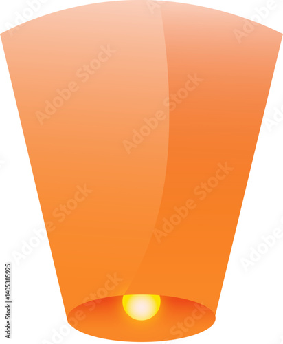 Vesak Lantern Illustration