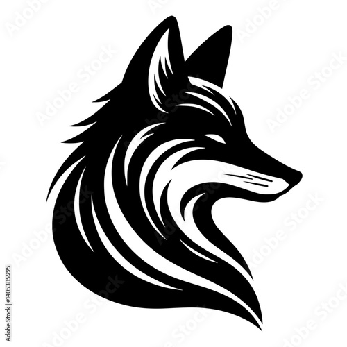fox head vector